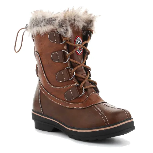 Damskie Buty Zimowe Geographical Norway Sophia Chocolate