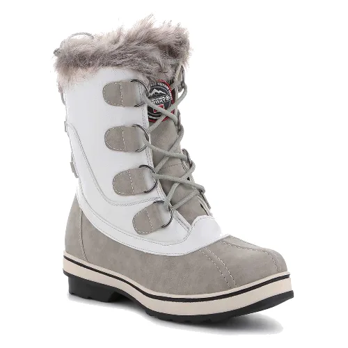 Damskie Buty Zimowe Geographical Norway Sophia White