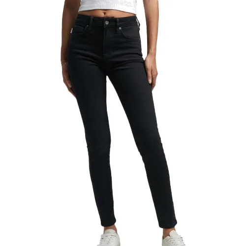 Damskie jeansy skinny z wysoką talią Superdry Vintage
