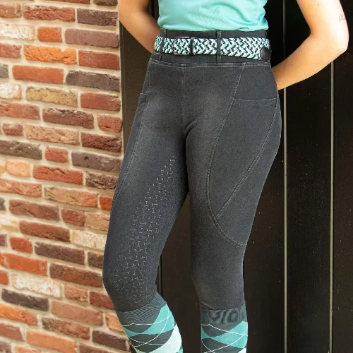 Damskie legginsy jeździeckie z pełną przyczepnością Harry's Horse Trendy