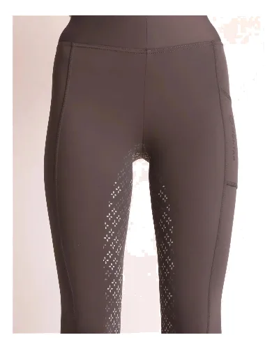 Damskie legginsy jeździeckie z pełną przyczepnością Montar Selena