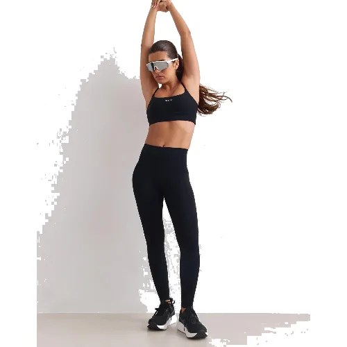 Damskie legginsy z wysokim stanem, squat proof, modelujące Sculpting Fit czarne