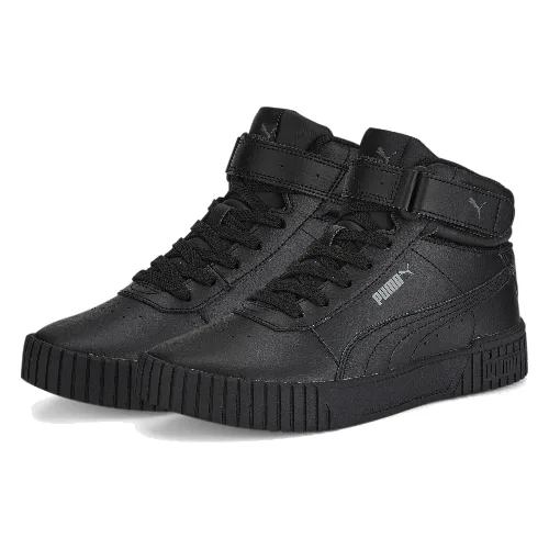 Damskie sneakersy Carina 2.0 Mid PUMA Black Dark Shadow Gray