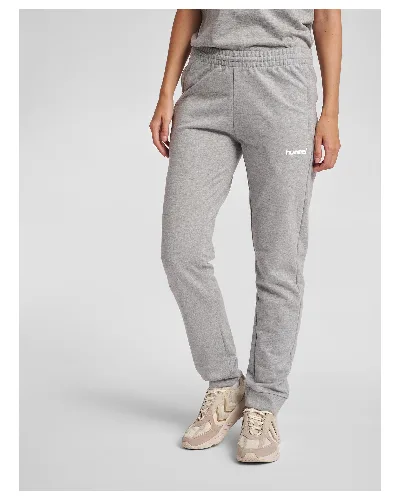 Damskie spodnie dresowe Hummel hmlGO cotton