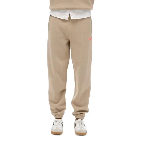 Damskie spodnie dresowe ze ściągaczami przy kostkach Superdry Essential Logo