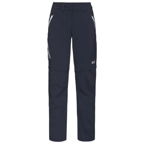 Damskie wodoodporne spodnie zapinane na zamek Jack Wolfskin Overland Away