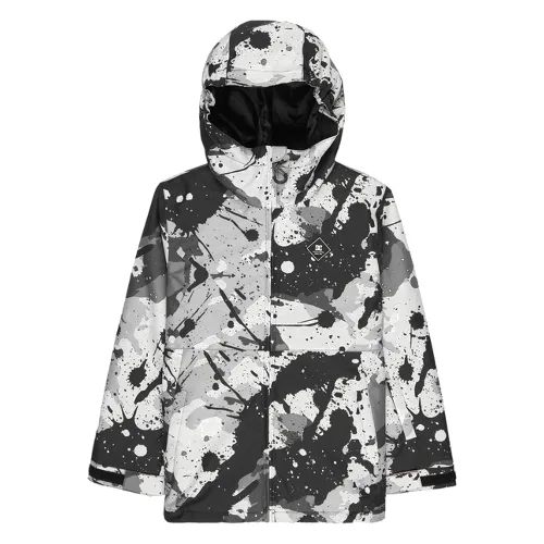 DC Shoes Kurtka narciarska Basis Print ADBTJ03032 Szary Regular Fit
