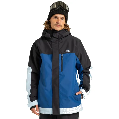 DC Shoes Kurtka narciarska Defiant ADYTJ03089 Granatowy Regular Fit