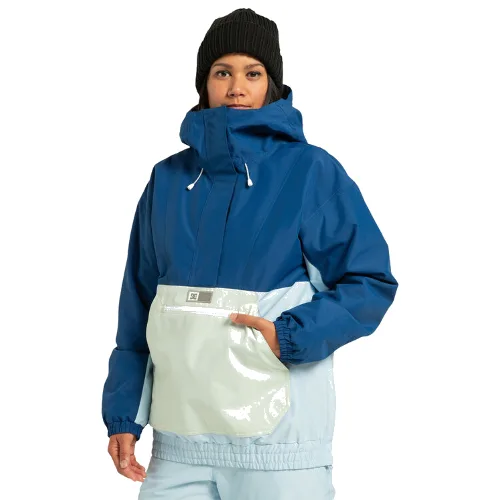 DC Shoes Kurtka snowboardowa Chalet Anorak ADJTJ03053 Niebieski Regular Fit