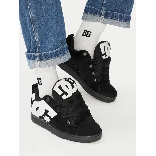 DC Shoes Sneakersy EO-COURT GRAFFIK PUFF DC04304001 Czarny