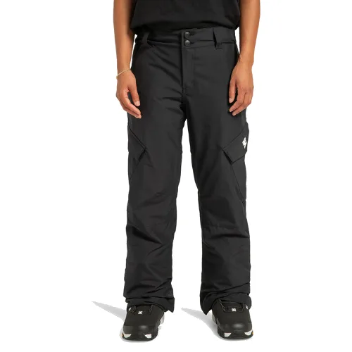 DC Shoes Spodnie snowboardowe Nonchalant ADJTP03023 Czarny Regular Fit