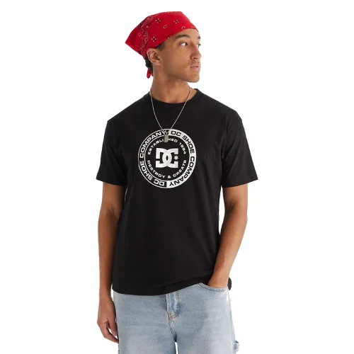 DC Shoes T-Shirt Corpo ADYZT05396 Czarny Regular Fit