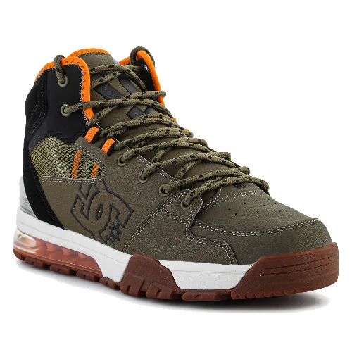DC Shoes Versatile Hi WR Men's Olive Black Skate Trainers ADYB100019-OB2