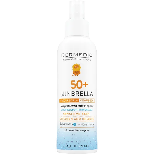 Dermedic Sunbrella Baby Mleczko ochronne w sprayu SPF50+