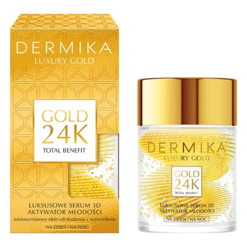 DERMIKA Luxury Gold Luksusowe Serum 3D Aktywator Młodości 60g