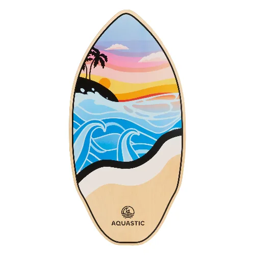 Deska skimboardowa AQUASTIC Lagune 39" do sportów wodnych