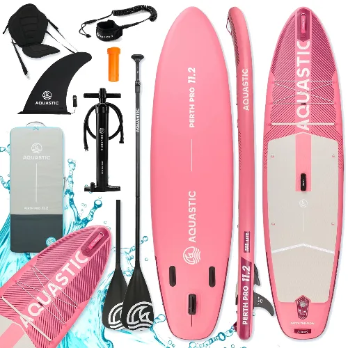 Deska SUP AQUASTIC Perth Pro 11'2" Zestaw z siedziskiem