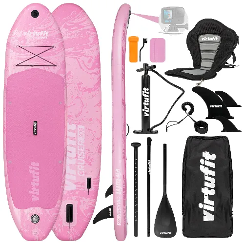 Deska SUP Cruiser 305 - Z siedziskiem kajakowym, akcesoriami i torbą transportow