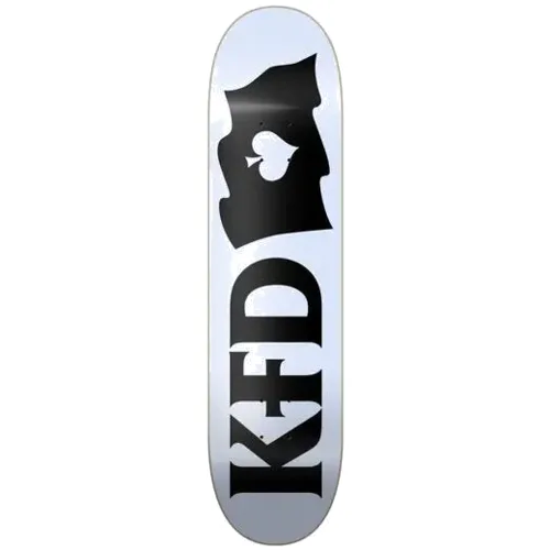 Deski Blaty KFD Logo Flagship Blat Deskorolka - 8.25" - White