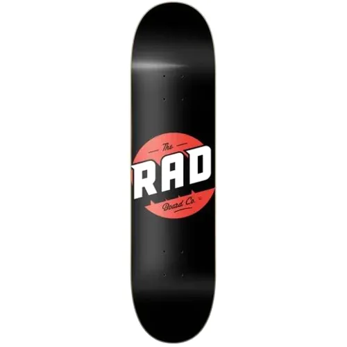 Deski Blaty RAD Solid Logo Blat Deskorolka - 8.25" - Czarny/Czerwony