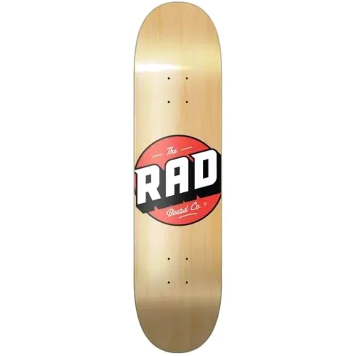 Deski Blaty RAD Solid Logo Blat Deskorolka - 8" - Natural Maple