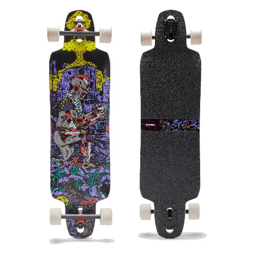 Deskorolka longboard Free 500 Drop Cyber
