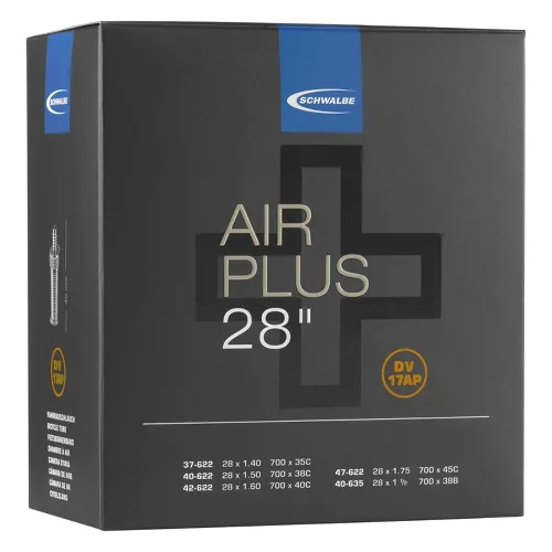 Dętka Dv17Ap Air Plus 28" / 37/47-622/635 - Zawór 40Mm