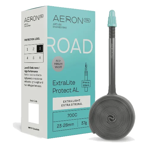 Dętka szosowa - ExtraLite Protect AL - 23-28 mm - wentyl Presta 65 mm - 700c