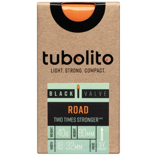 Dętka - Tubo-Road-700C-SV80 - Czarny - Tubolito