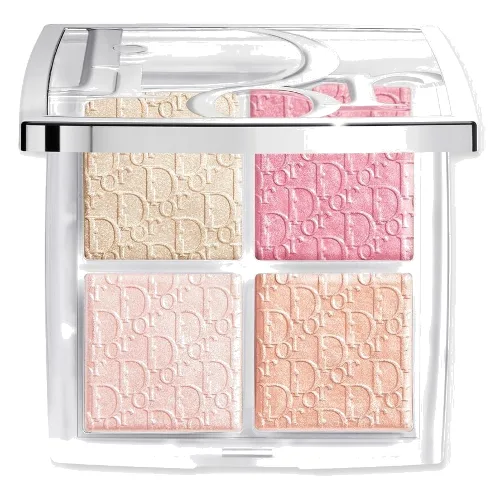 DIOR Dior Backstage Glow Face Palette - Paleta do makijażu twarzy, rozświetlacz i róż Rozświetlacze 10 g 004