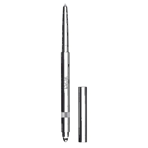 DIOR Diorshow Stylo - Wodoodporna kredka do powiek - 24-godzinna trwałość - Intensywne odcienie Eyelinery 0,3 g 076 Pearly Silver