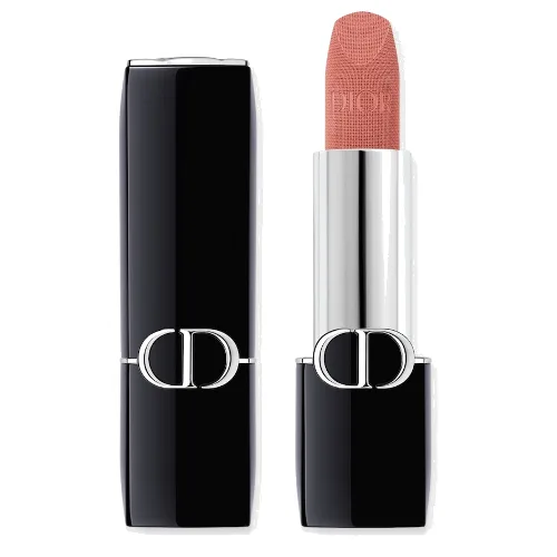 DIOR Rouge Dior - Długotrwała pomadka do ust - 2 wykończenia Szminki 3,5 g Velvet 100 - Nude Look
