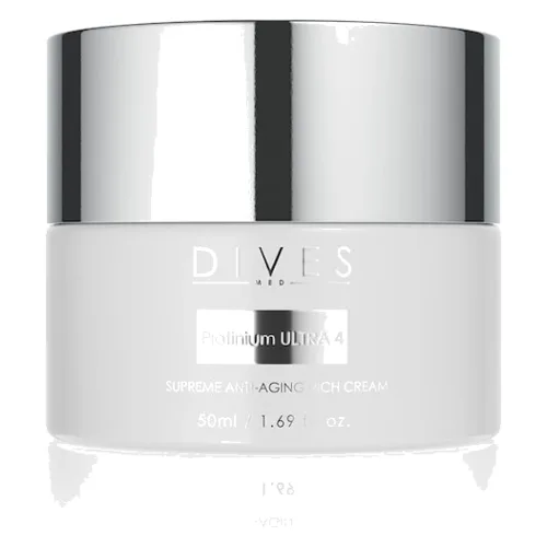 DIVES MED Platinium Ultra 4 SUPREME ANTI-AGING RICH CREAM Kremy na noc 50 ml