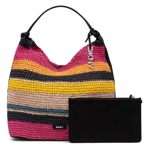 DKNY torebka shopper damska pleciona PAULA