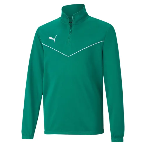 dla dzieci Blouse Puma Teamrise 14 Zip Top Jr