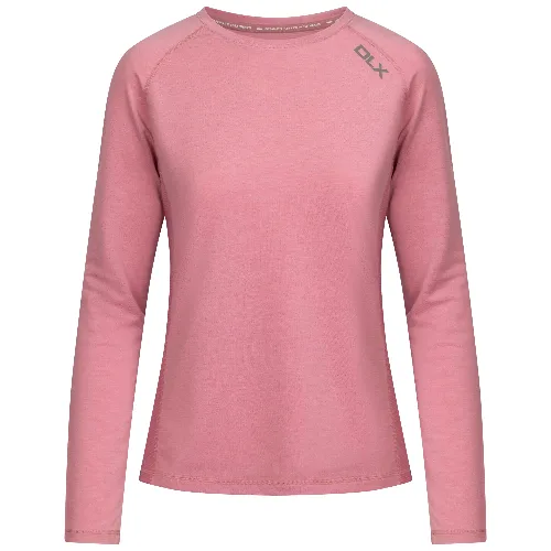 Dlx Katherine - Damski top Dlx Pink Haze Marl