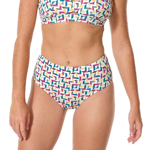 Dół kostiumu kąpielowego surfingowego damski Decathlon Romi Mosaic