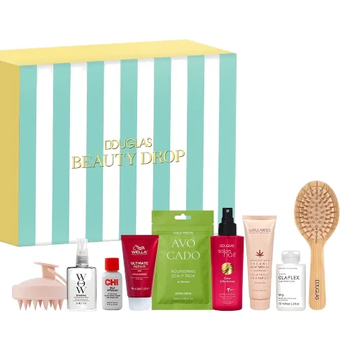 DOUGLAS BEAUTY DROP BOX OF BEAUTY - DOUGLAS BEAUTY DROP - HAIRCARE Zestawy do pielęgnacji włosów 1 ct