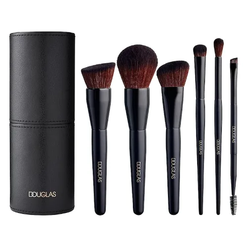 Douglas Collection Accessoires Expert Brush - Advanced 6 Face And Eye Brushes Set Zestawy pędzli do makijażu 1 ct 1 szt.