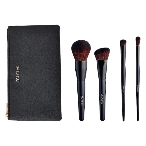 Douglas Collection Accessoires Expert Brush - Essential 4 Face And Eye Brushes Set Zestawy pędzli do makijażu 1 ct 1 szt.