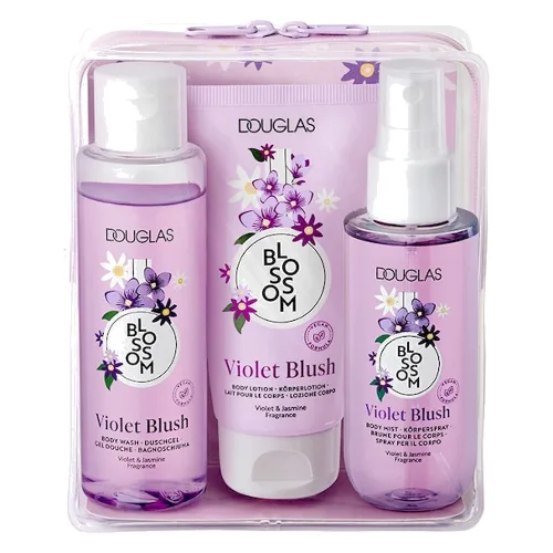 Douglas Collection Blossom Violet Blush Travel Set Żele pod prysznic 1 ct