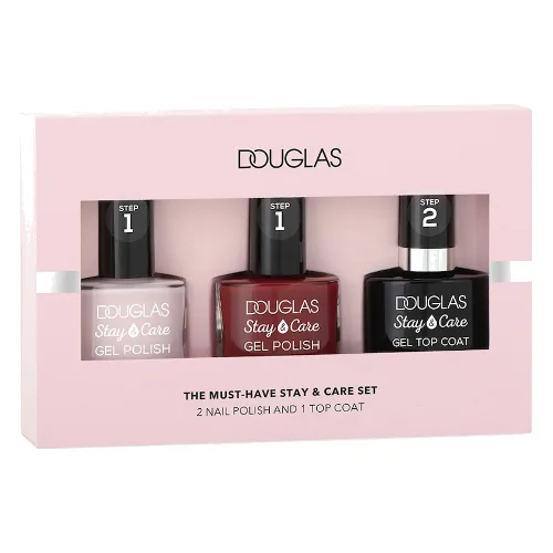 Douglas Collection Make-Up The Must-Have Stay & Care Set Lakiery do paznokci 1 ct 1 szt.