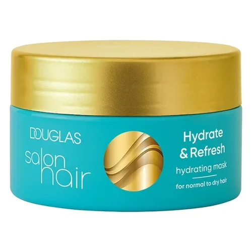 Douglas Collection Salon Hair Maseczka nawilżająca Hydrate & Refresh Maski do włosów 200 ml Damski
