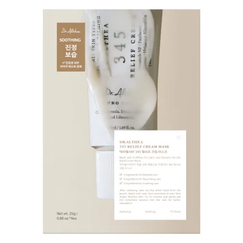 Dr. Althea - 345 Relief Cream Mask - 4szt.