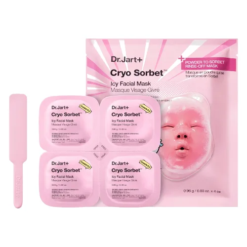 Dr. Jart Cryo Sorbet Icy Facial Mask Chłodząca maska do twarzy zmniejszająca opuchliznę, 40 g