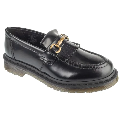 Dr. Martens Adrian Snaffle DM32102001, Unisex, Czarne, mokasyny, skóra licowa, rozmiar: 36