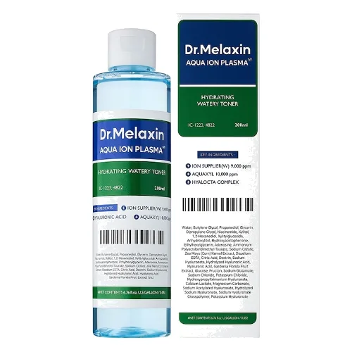 DR. MELAXIN DR.MELAXIN Aqua Ion tonik nawilżający, 200 ml Toniki do twarzy