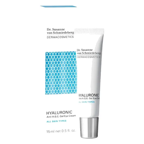 Dr. Susanne von Schmiedeberg Hyaluronic Anti-A.G.E. Gel Eye Cream Kremy pod oczy 15 ml