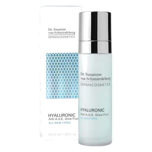 Dr. Susanne von Schmiedeberg Hyaluronic Anti-A.G.E. Glow Fluid Kremy do twarzy 50 ml