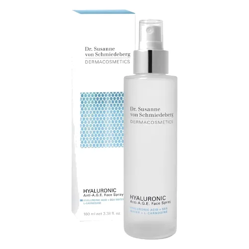 Dr. Susanne von Schmiedeberg Hyaluronic Hialuronowy Anti-A.G.E. spray do twarzy Mgiełki do twarzy 100 ml Damski